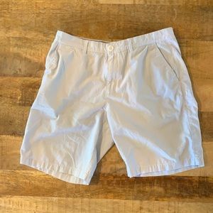 Johnnie-O Light Blue Cotton Shorts